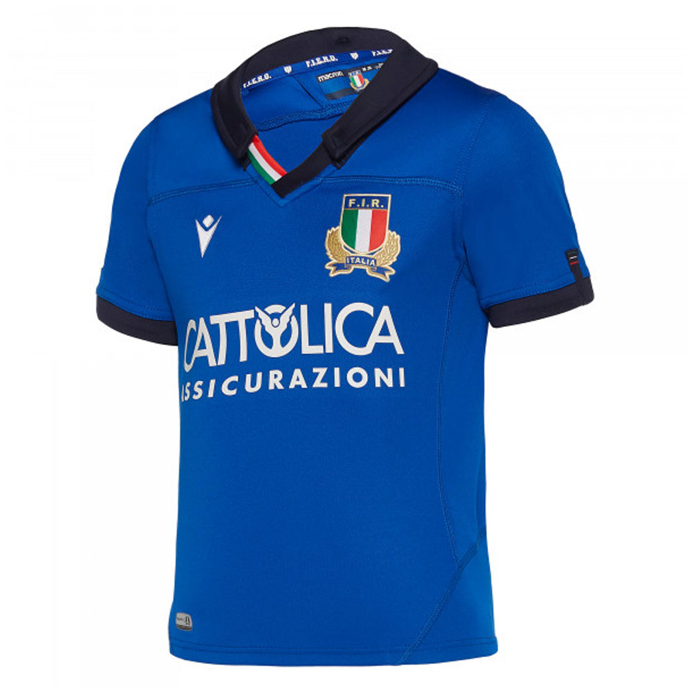 Click to view product details and reviews for 2019 2020 Italy Home Replica Rugby Shirt Kids.