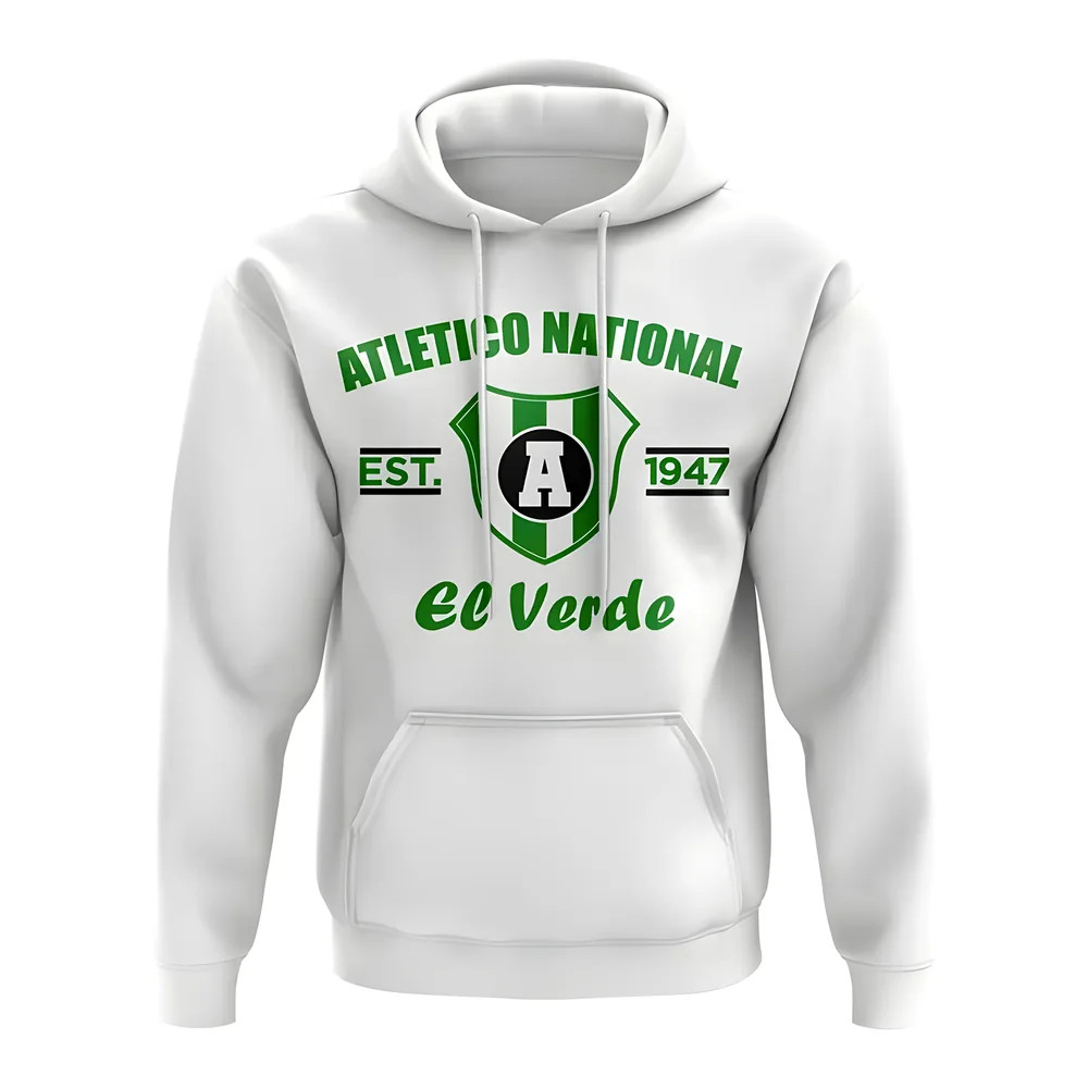 Click to view product details and reviews for Atletico Nacional Established Football Hoody White. Click to view product details and reviews for Atletico Nacional Established Football Hoody White.