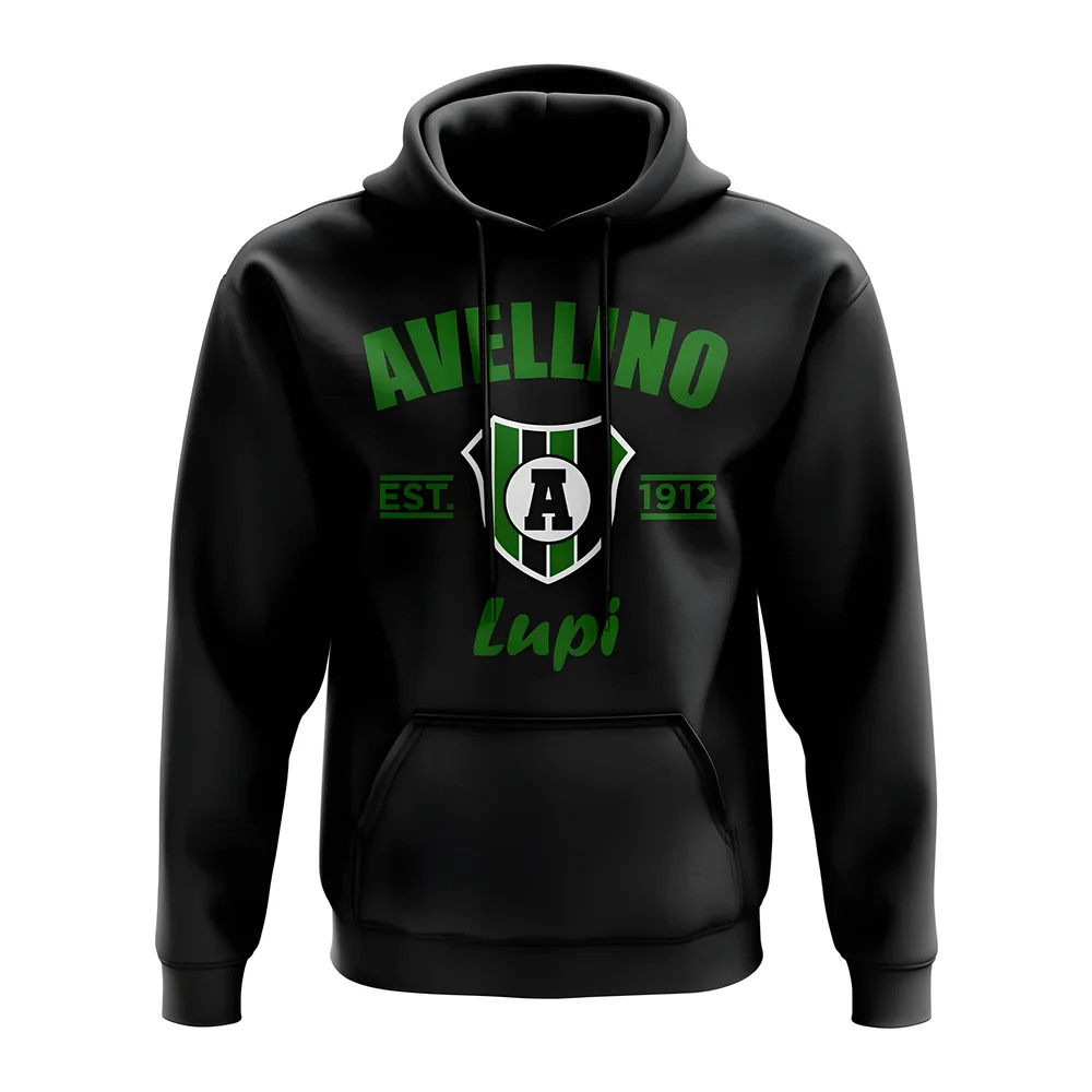 Click to view product details and reviews for Avellino Established Football Hoody Black.