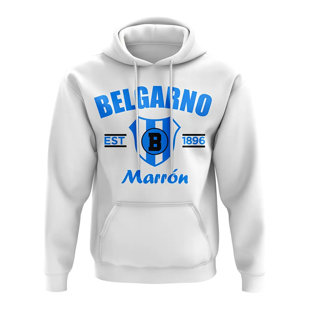 Click to view product details and reviews for Club Atletico Belgrano Established Football Hoody White. Click to view product details and reviews for Club Atletico Belgrano Established Football Hoody White.