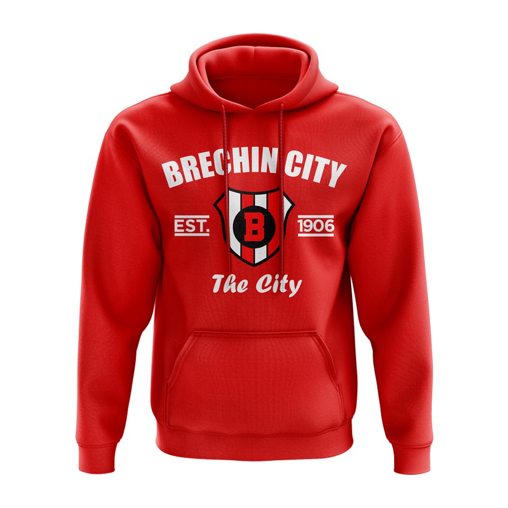 Click to view product details and reviews for Brechin City Established Football Hoody Red.