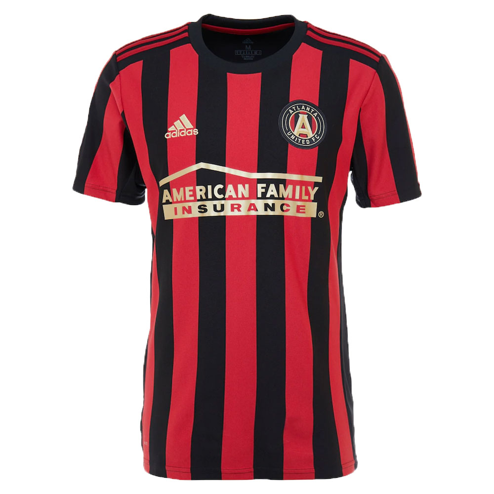 Click to view product details and reviews for 2019 Atlanta United Adidas Home Football Shirt.