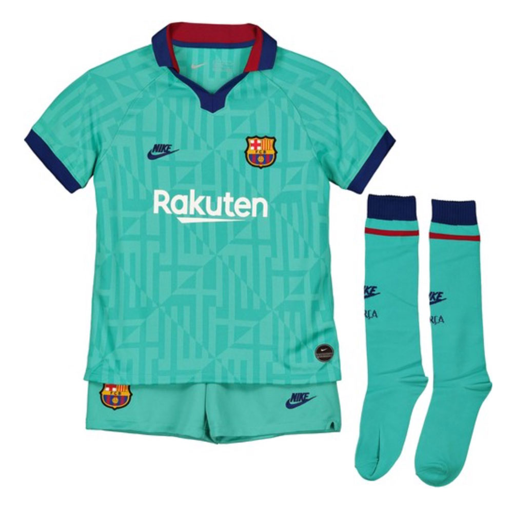 barcelona away mini kit