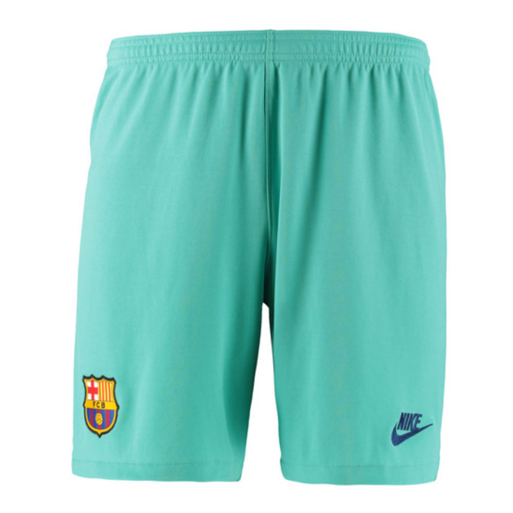 blue nike football shorts