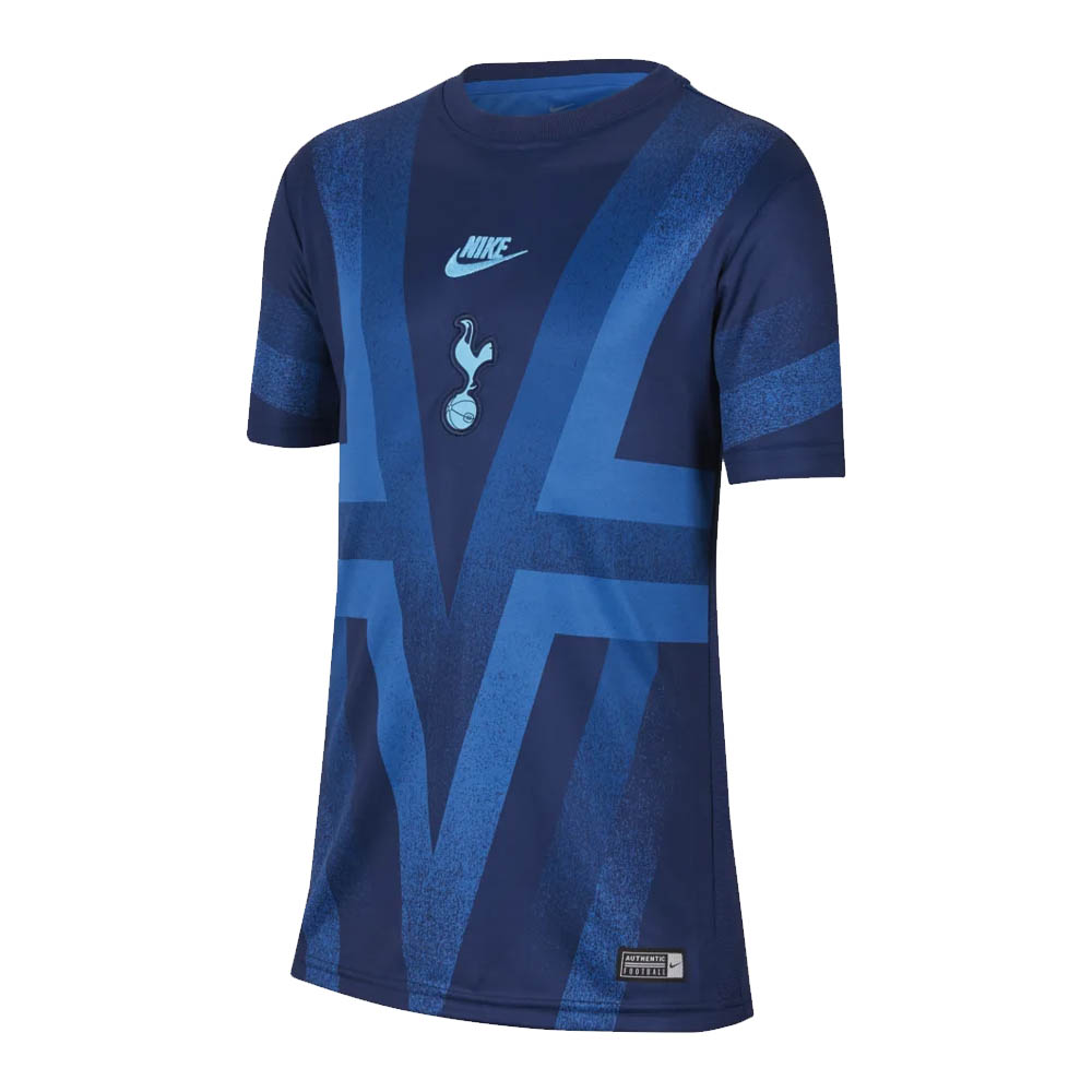 Click to view product details and reviews for 2019 2020 Tottenham Nike Pre Match Training Shirt Binary Blue Kids.