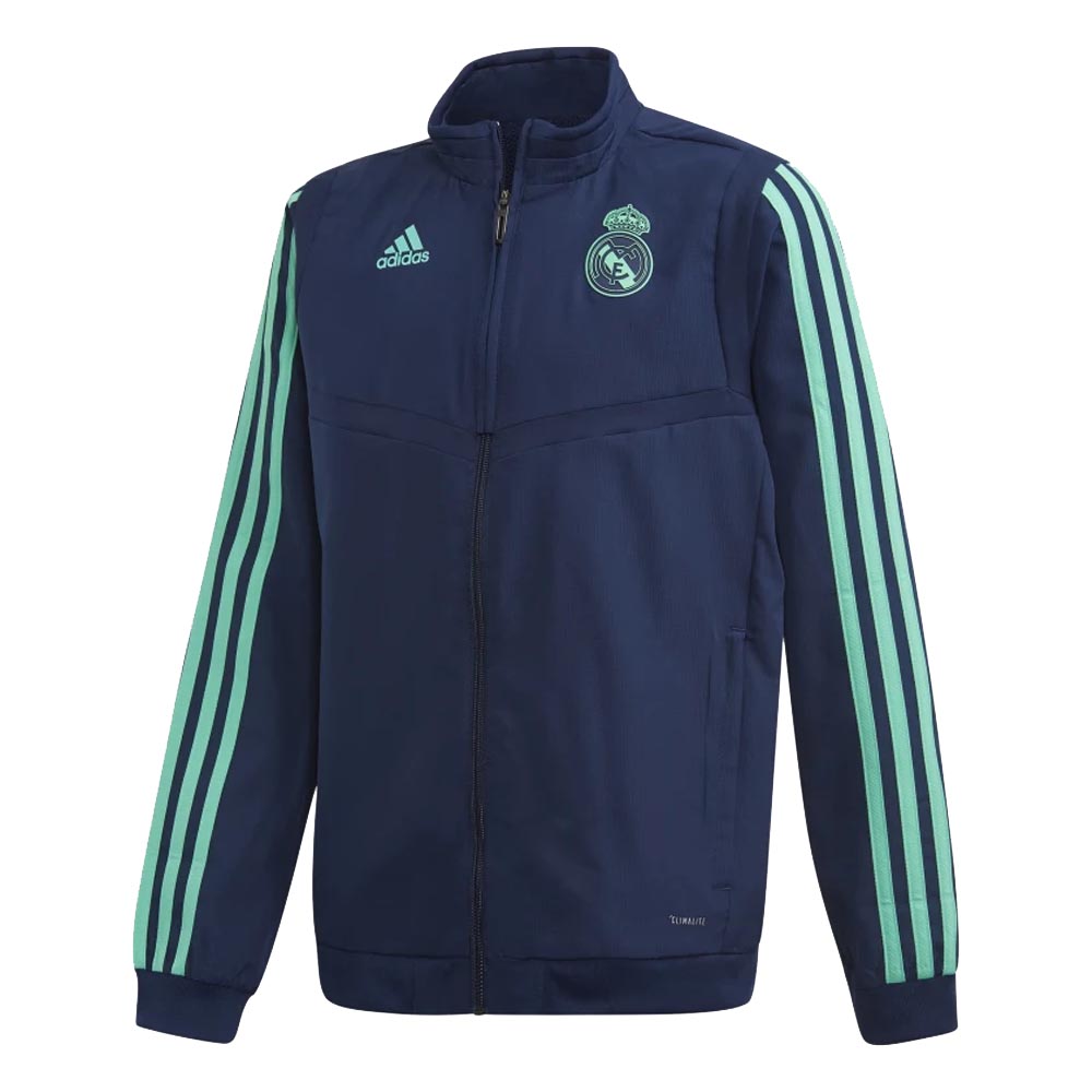Click to view product details and reviews for 2019 2020 Real Madrid Adidas Eu Presentation Jacket Night Indigo Kids.
