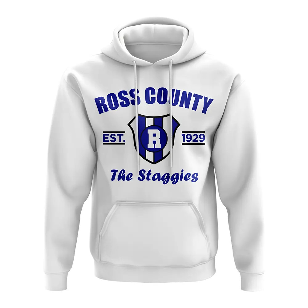 Click to view product details and reviews for Ross County Established Football Hoody White. Click to view product details and reviews for Ross County Established Football Hoody White.