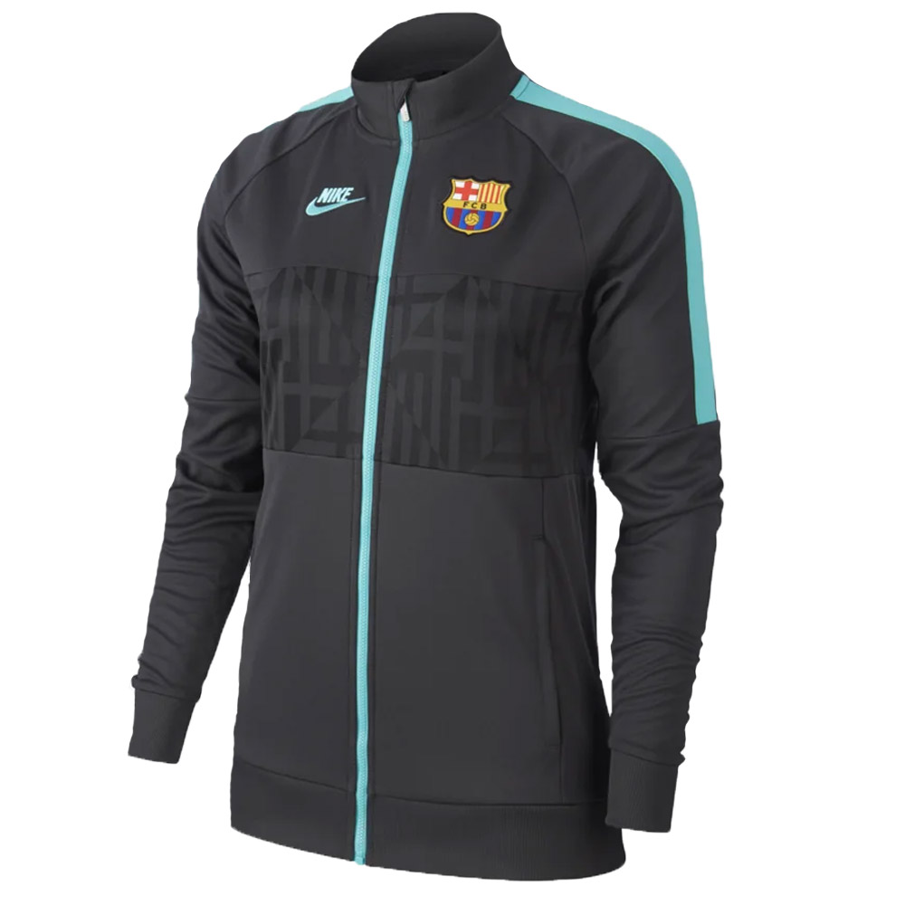 Click to view product details and reviews for 2019 2020 Barcelona Nike I96 Jacket Cool Grey Womens.
