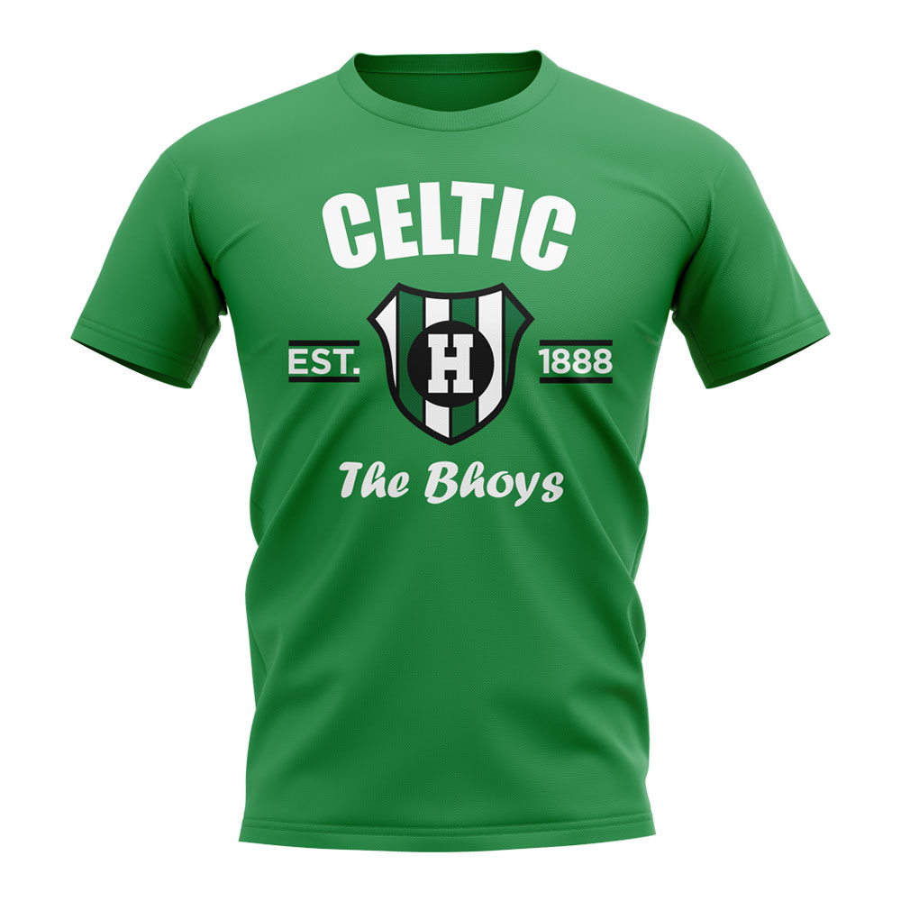 Click to view product details and reviews for Celtic Established Football T Shirt Green.