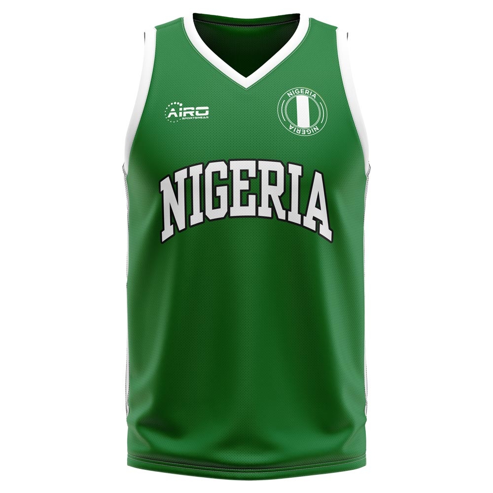 Nigeria Home Concept Basketball Shirt 