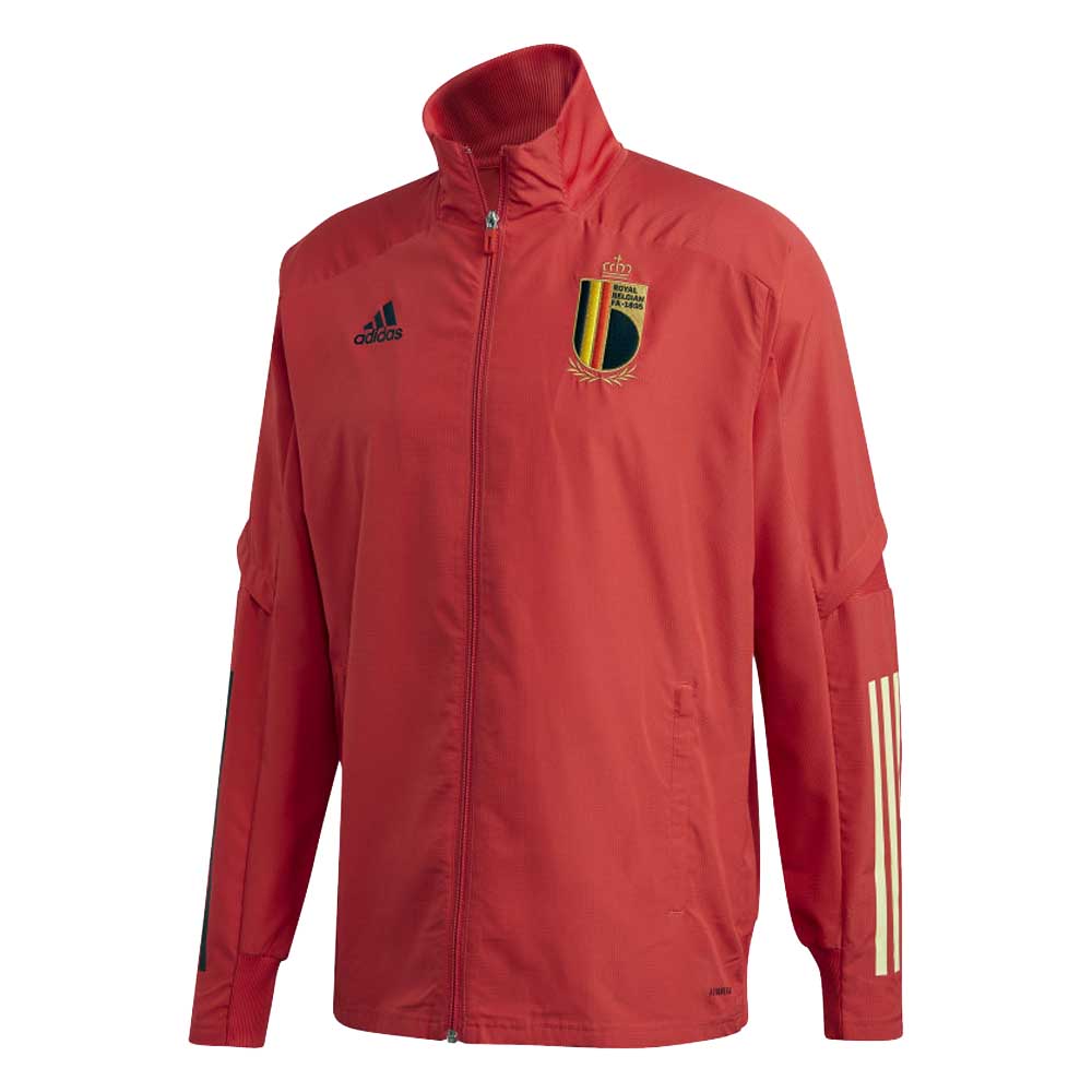 Click to view product details and reviews for 2020 2021 Belgium Adidas Presentation Jacket Red.