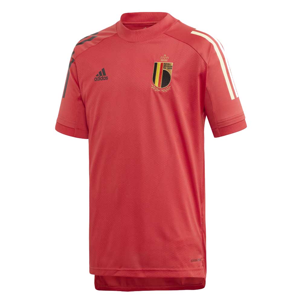 Click to view product details and reviews for 2020 2021 Belgium Adidas Training Shirt Red Kids.