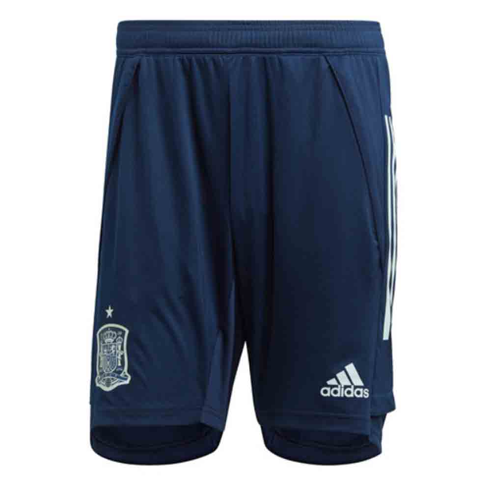 Click to view product details and reviews for 2020 2021 Spain Adidas Training Shorts Navy.