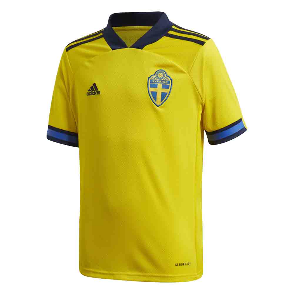 2020-2021 Sweden Home Adidas Football 