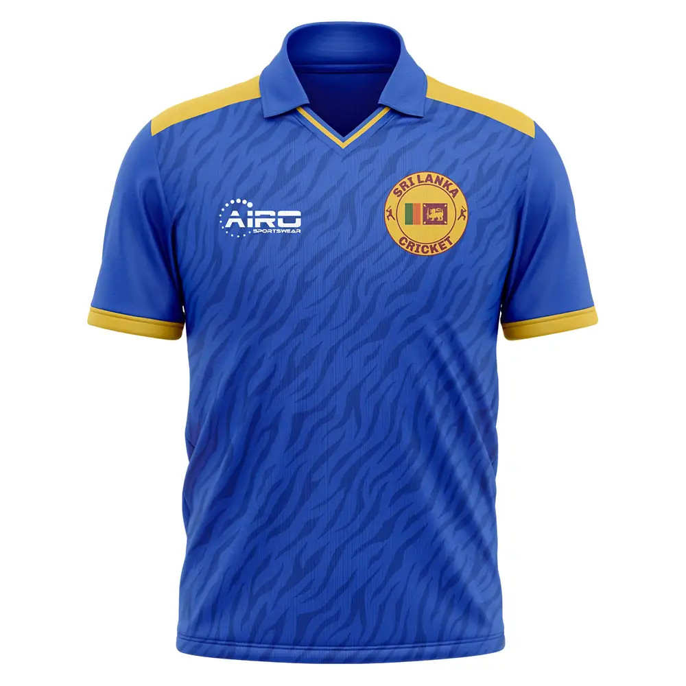 '25-'26 Sri Lanka Cricket Concept Shirt - Polyester Made By: Airo Sportswear Women's Green Large