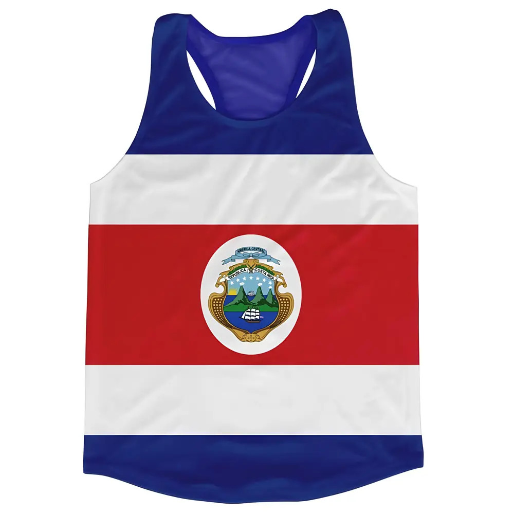 Click to view product details and reviews for Costa Rica Flag Running Vest.