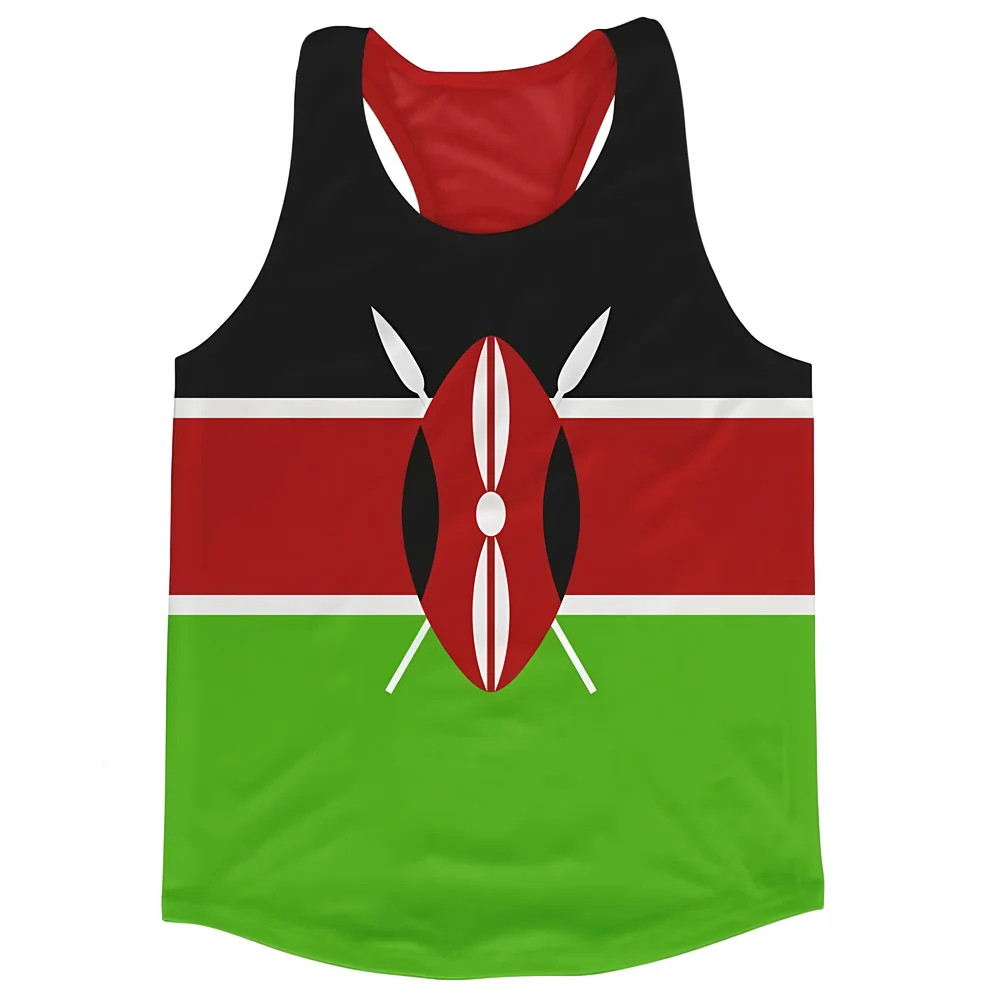 Click to view product details and reviews for Kenya Flag Running Vest. Click to view product details and reviews for Kenya Flag Running Vest.