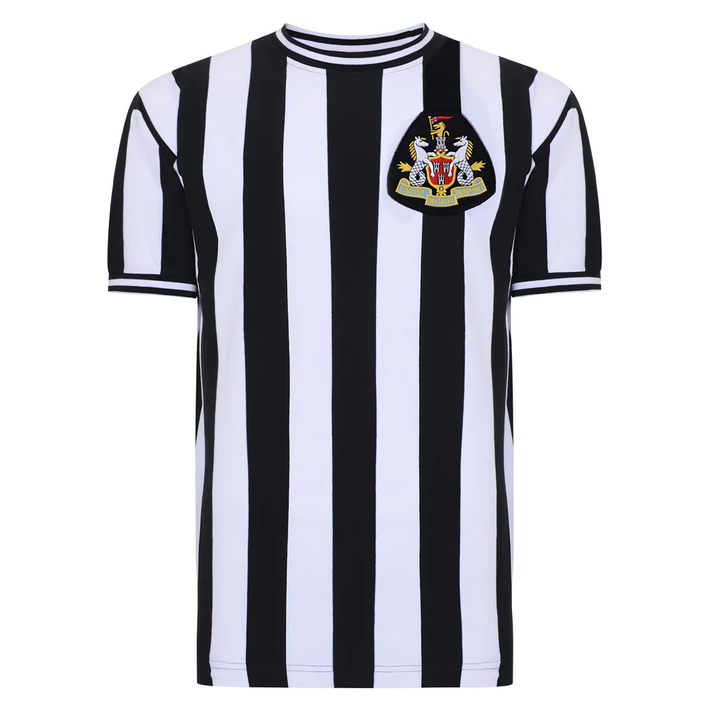 Score Draw Newcastle United 1970 Retro Football Shirt [NEWC70HSS