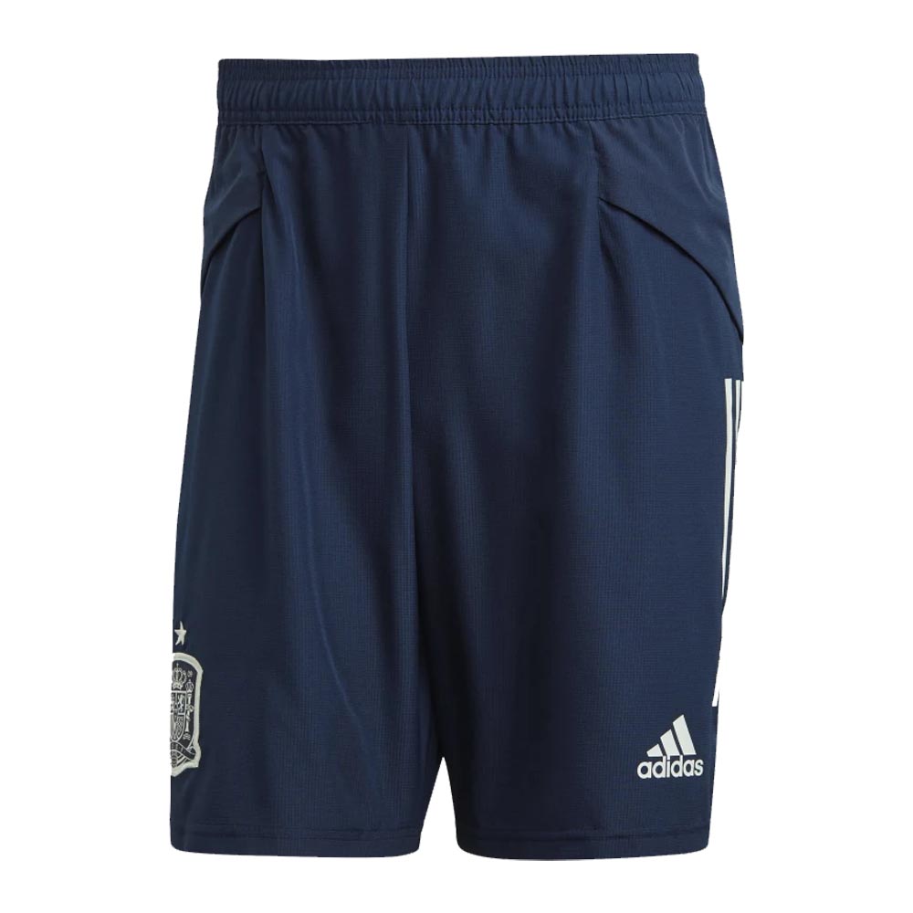 Click to view product details and reviews for 2019 2020 Spain Adidas Downtime Shorts Navy.