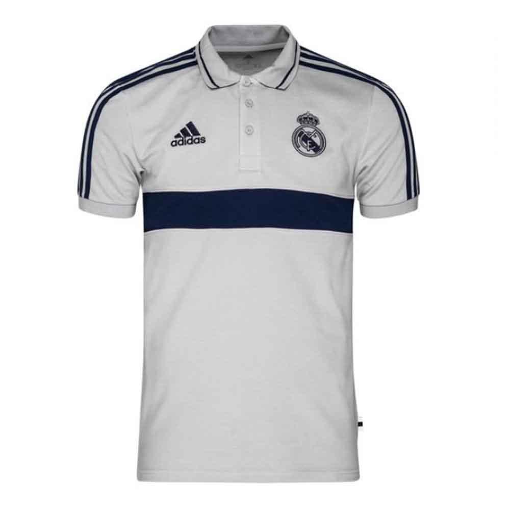 grey adidas polo shirt