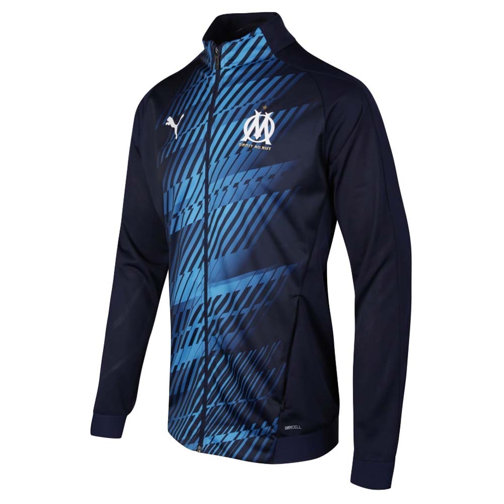 Click to view product details and reviews for 2019 2020 Marseille Stadium Jacket Peacot.