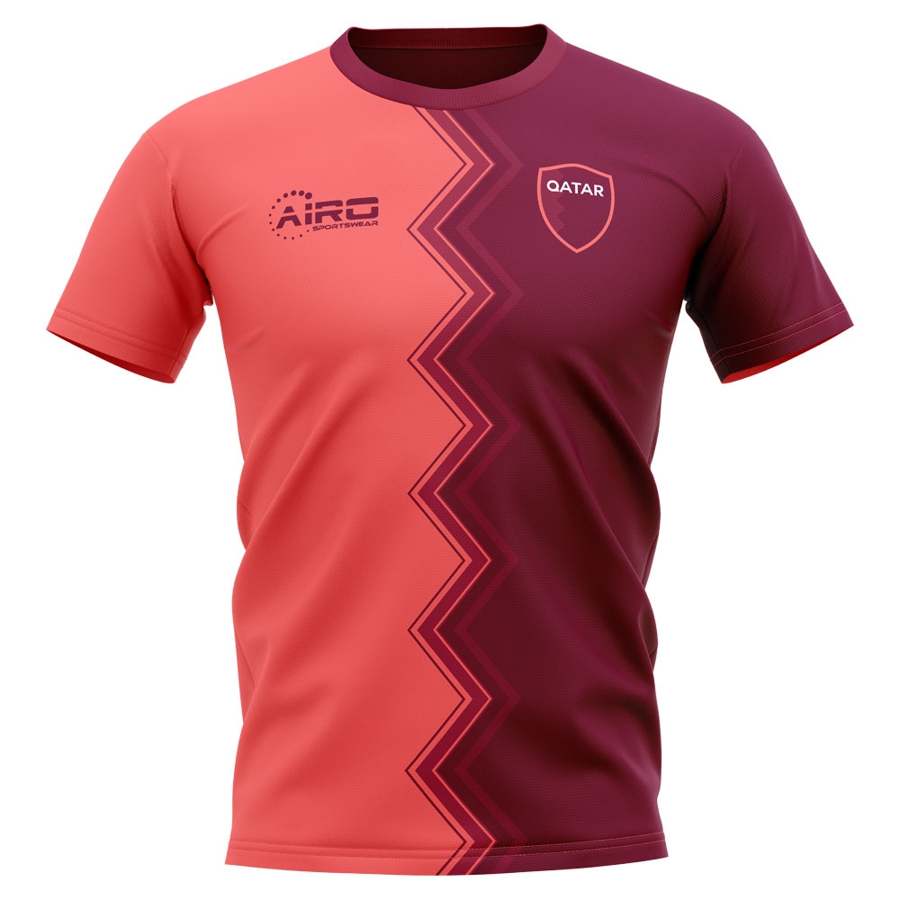 Airosportswear 2020-2021 Qatar Home Concept Football Soccer T-Shirt Jersey Womens