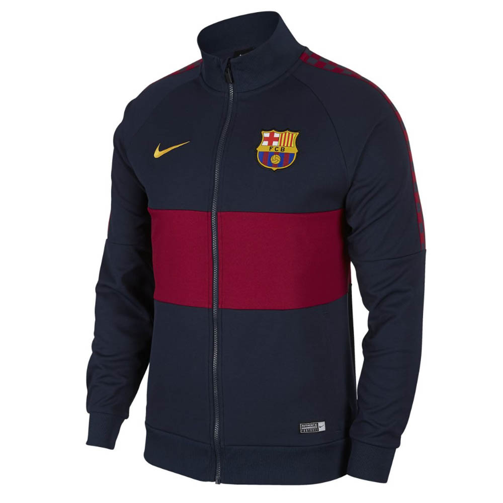 Click to view product details and reviews for 2019 2020 Barcelona Nike I96 Jacket Obsidian.