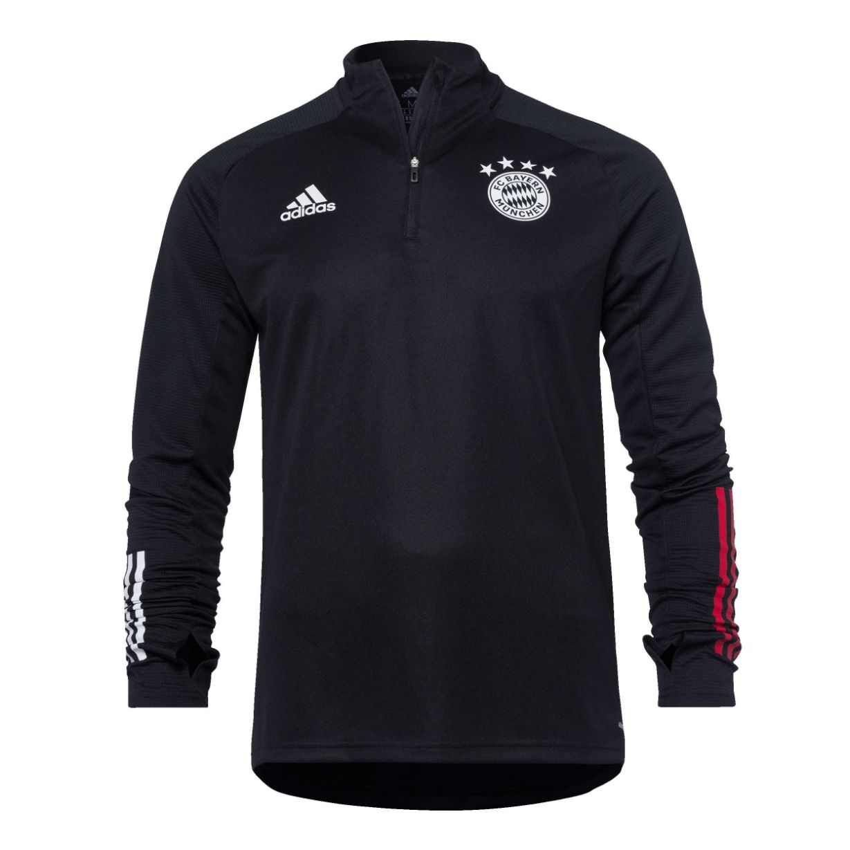 black adidas training top