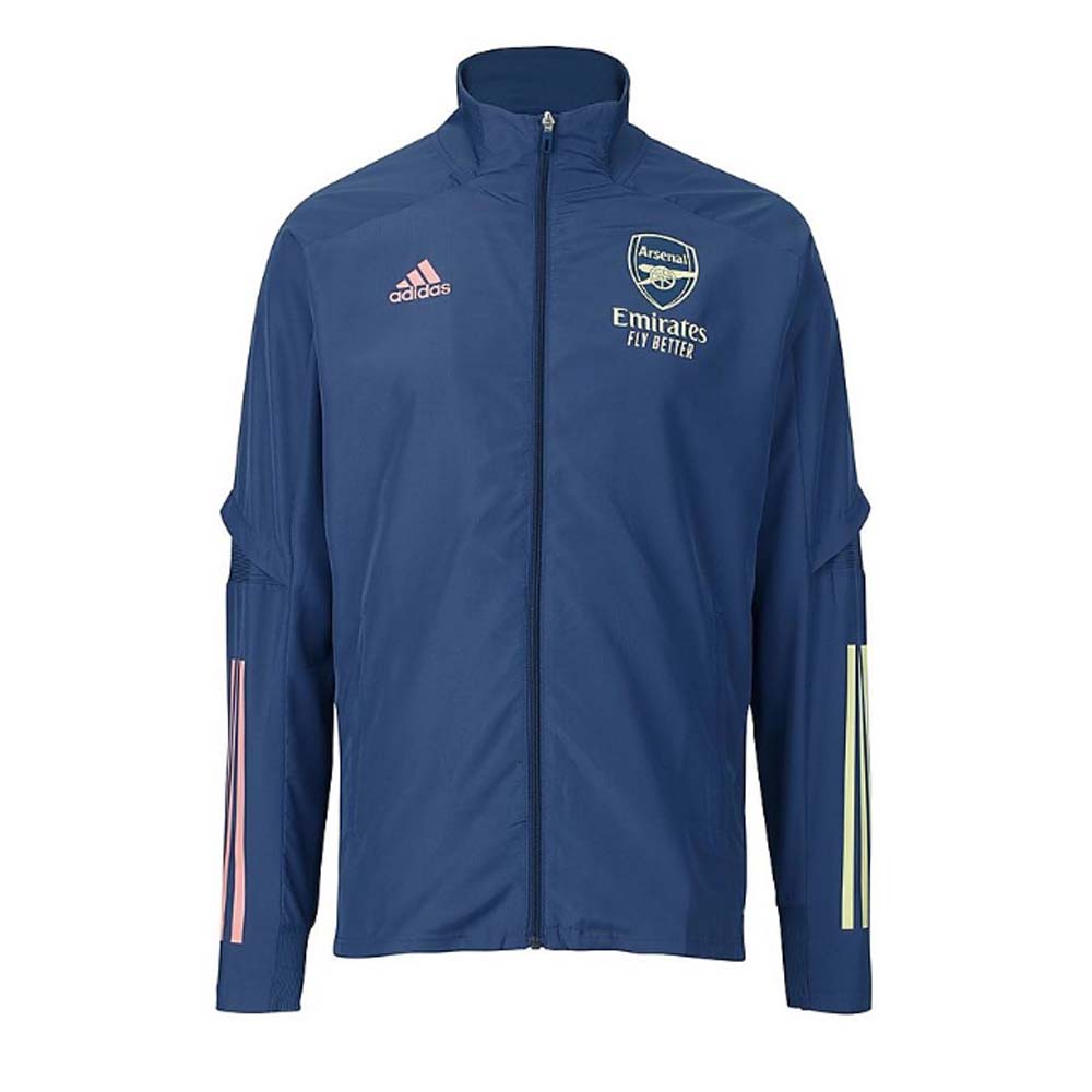 Click to view product details and reviews for 2020 2021 Arsenal Adidas Presentation Jacket Indigo Kids.