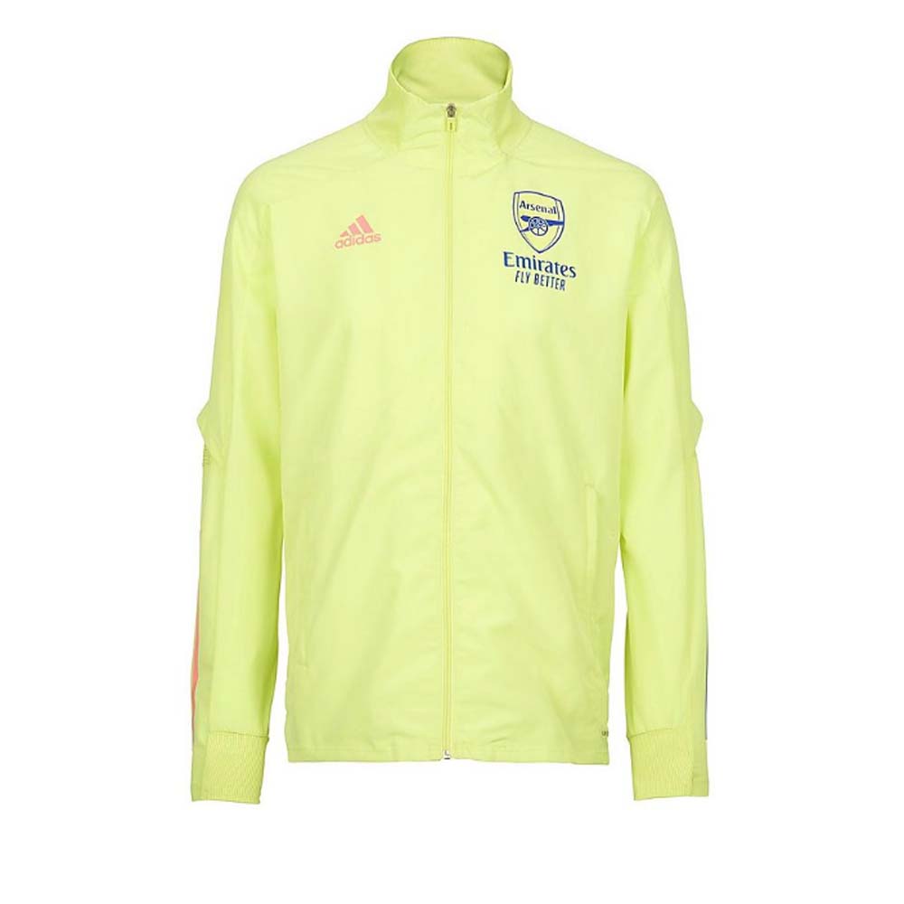 Click to view product details and reviews for 2020 2021 Arsenal Adidas Presentation Jacket Yellow Kids. Click to view product details and reviews for 2020 2021 Arsenal Adidas Presentation Jacket Yellow Kids.