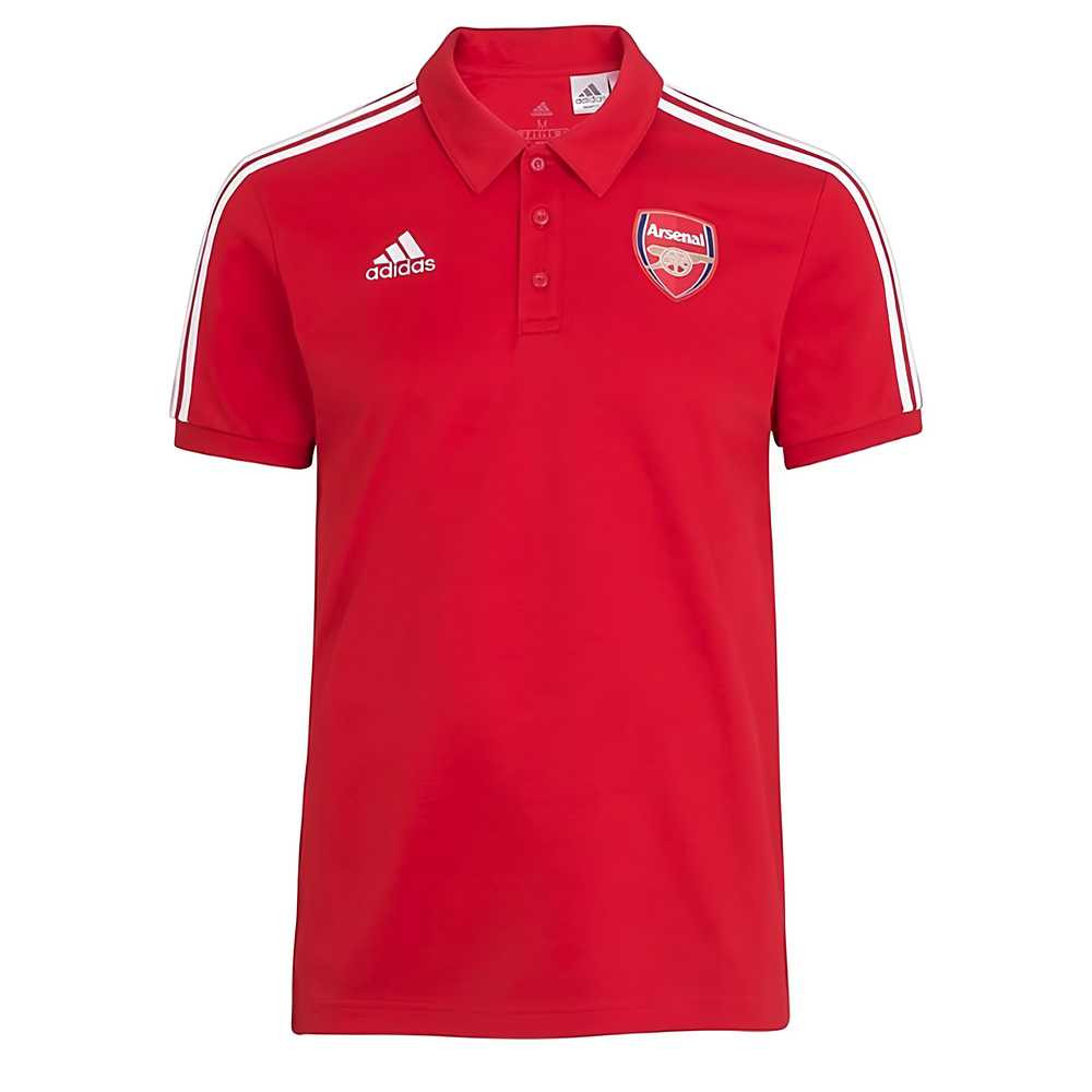 Click to view product details and reviews for 2020 2021 Arsenal Adidas 3s Polo Shirt Red.