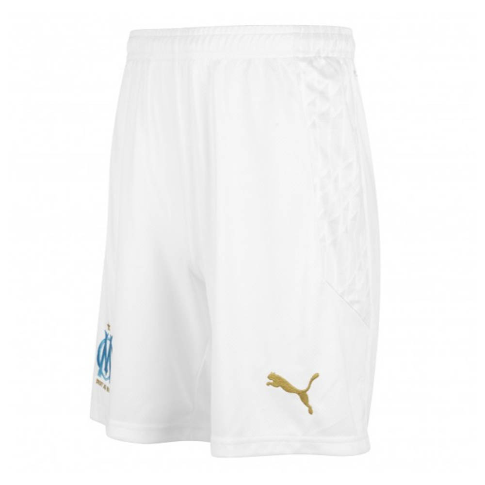 Click to view product details and reviews for 2020 2021 Olympique Marseille Puma Home Shorts White.