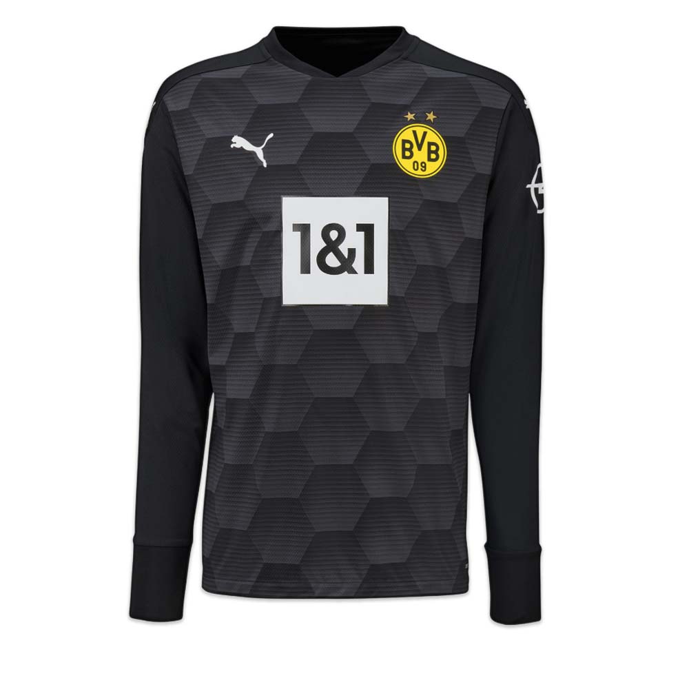 2020 2021 Borussia Dortmund Home Goalkeeper Shirt Black 75717302 Uksoccershop