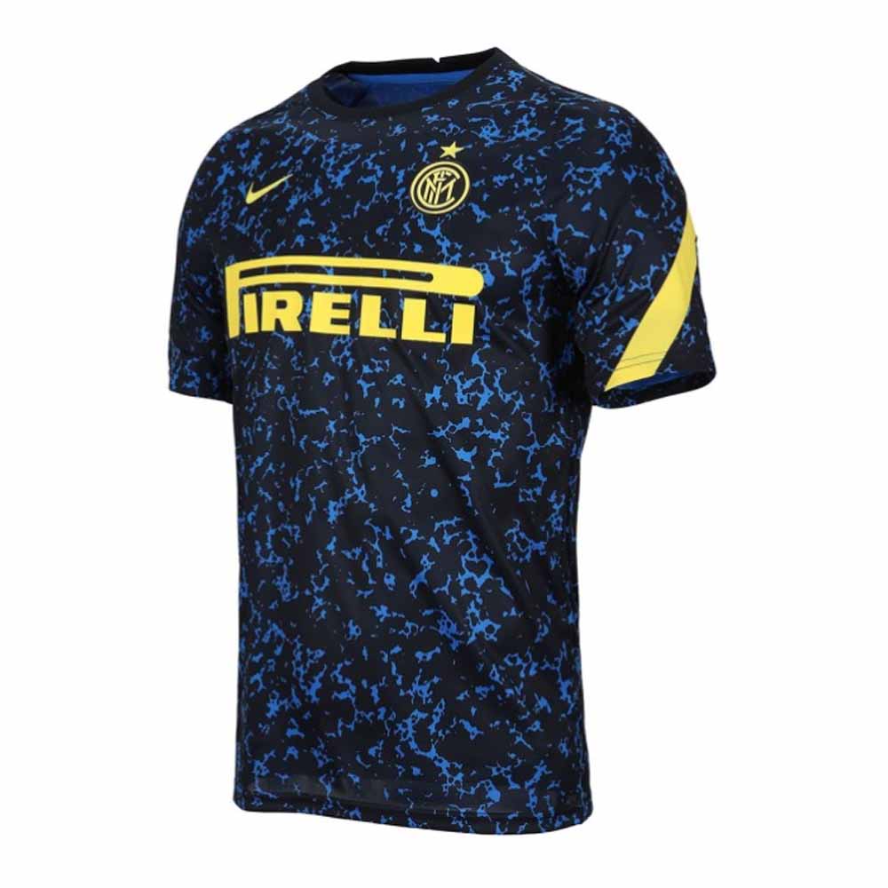 Click to view product details and reviews for 2020 2021 Inter Milan Nike Pre Match Training Shirt Blue.