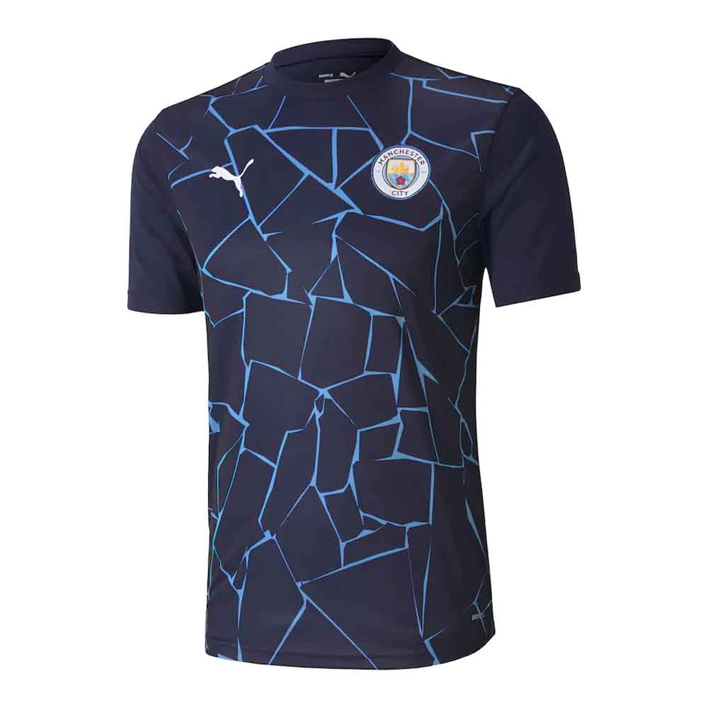 Click to view product details and reviews for 2020 2021 Manchester City Puma Stadium Jersey Navy Kids.