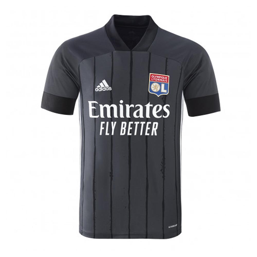 Click to view product details and reviews for 2020 2021 Olympique Lyon Adidas Away Football Shirt.