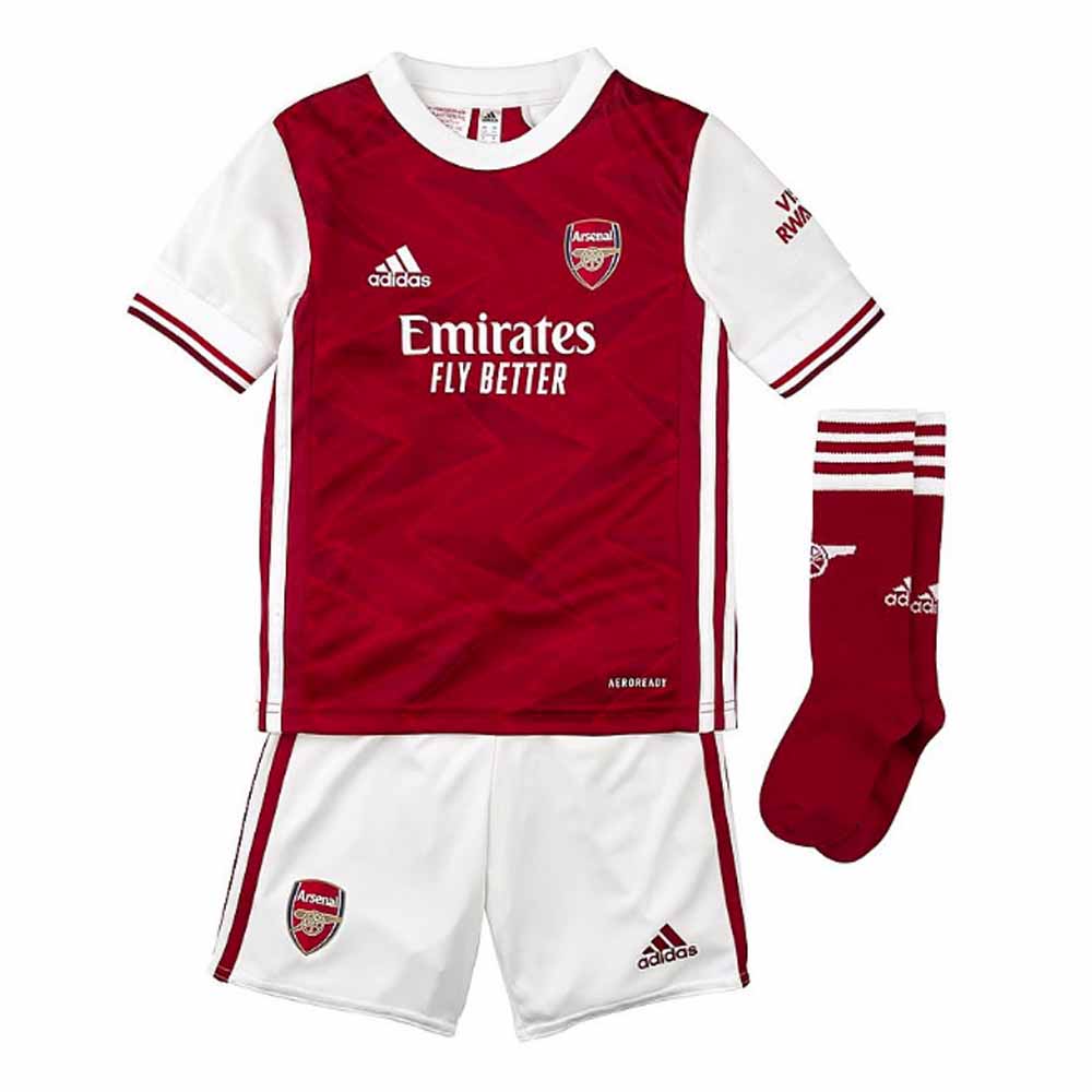 2020-2021 Arsenal Adidas Home Little 