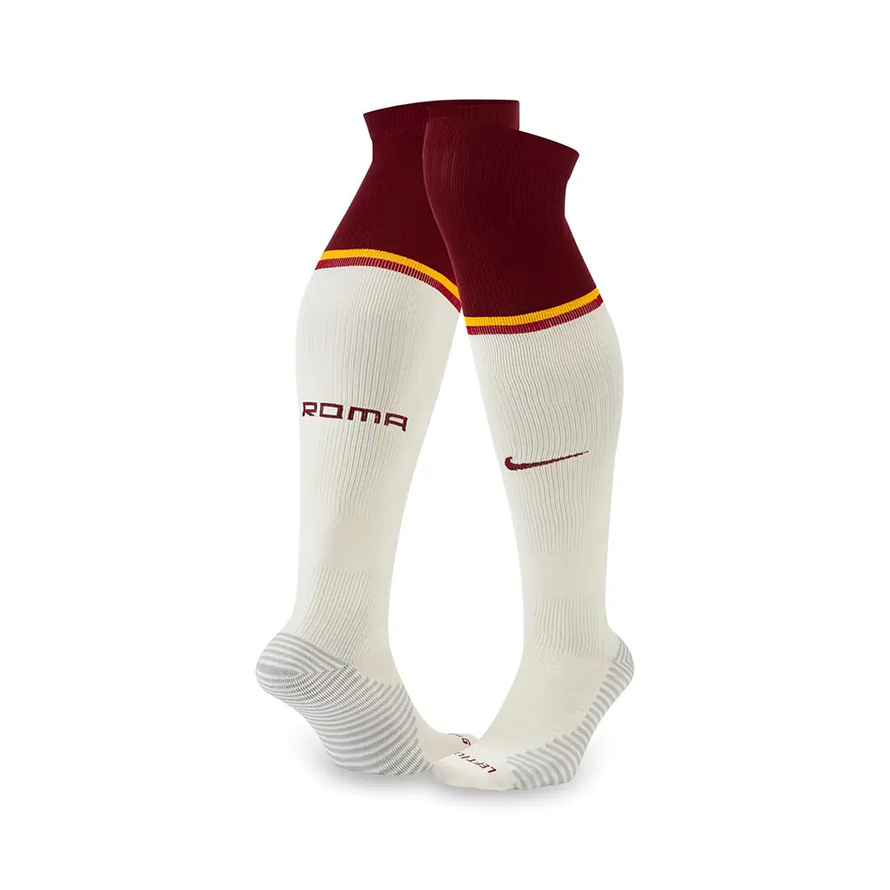Click to view product details and reviews for 2020 2021 As Roma Nike Away Socks Cream.