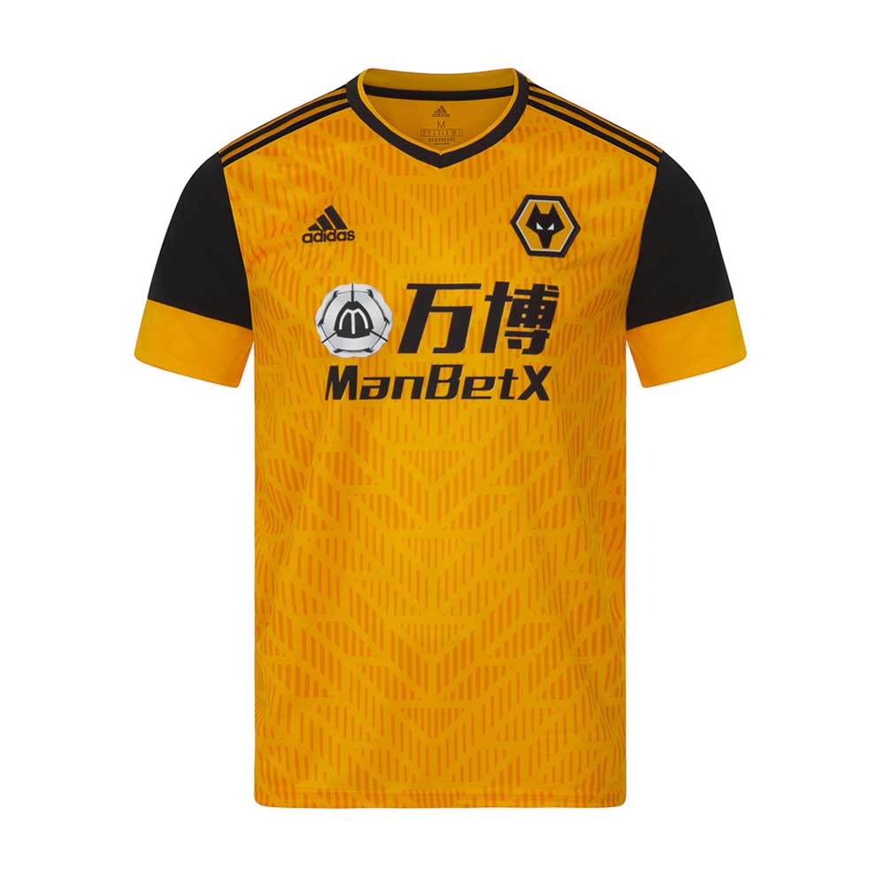 2020-2021 wolves home football shirt