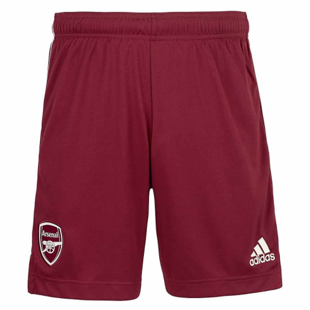 Click to view product details and reviews for 2020 2021 Arsenal Adidas Away Shorts Maroon Kids.