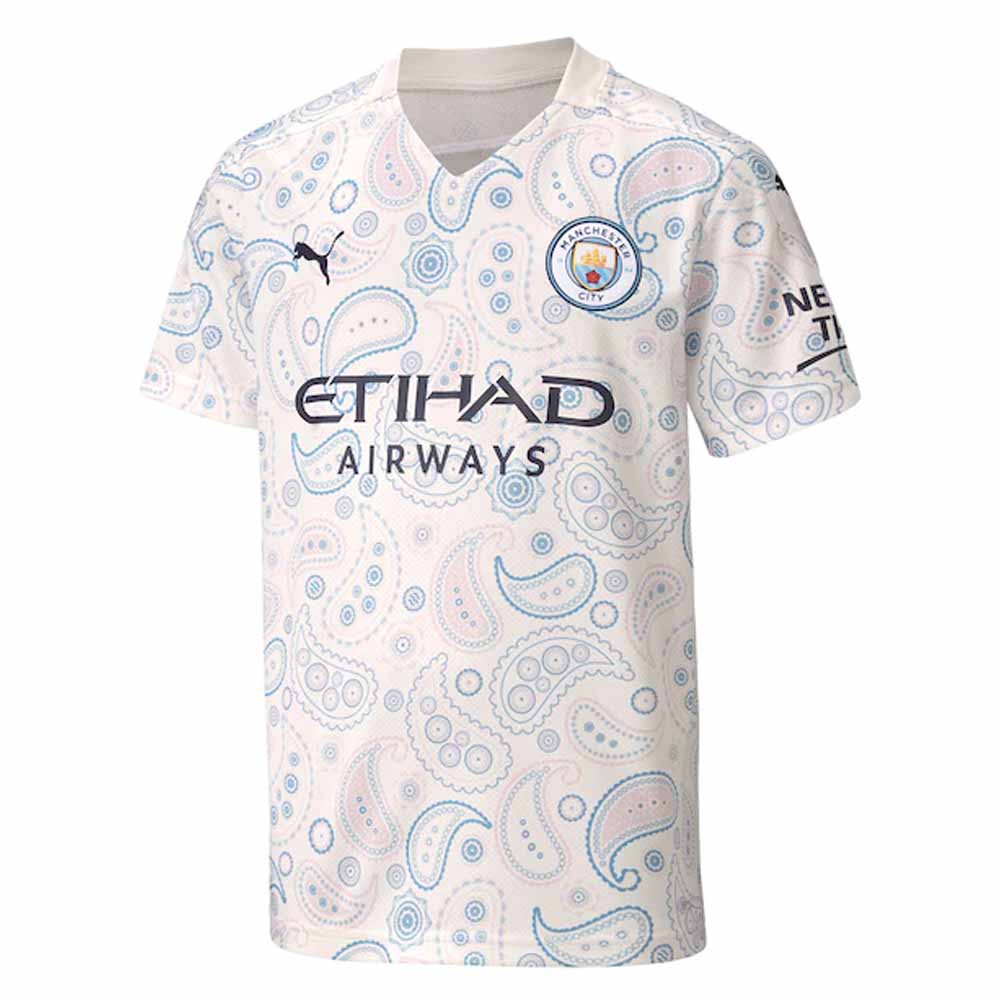 2020-2021 Manchester City Puma Football Shirt (Kids) [75709703] - Uksoccershop