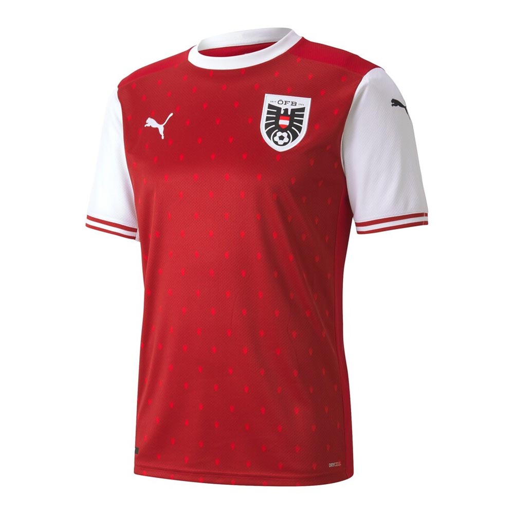 Click to view product details and reviews for 2020 2021 Austria Home Puma Football Shirt Kids.
