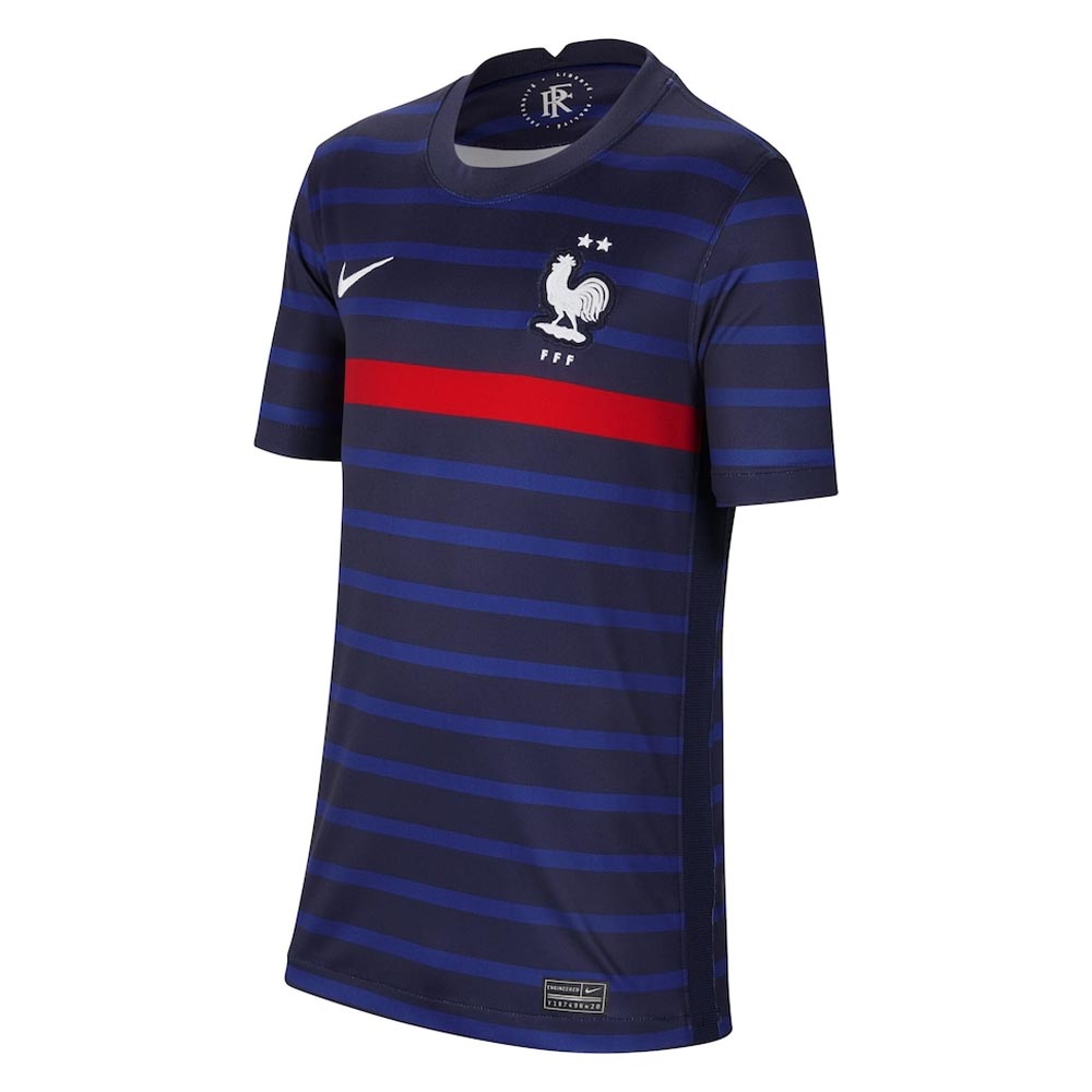 خيمه البيرق 2020-2021 France Home Nike Football Shirt (Kids) خيمه البيرق
