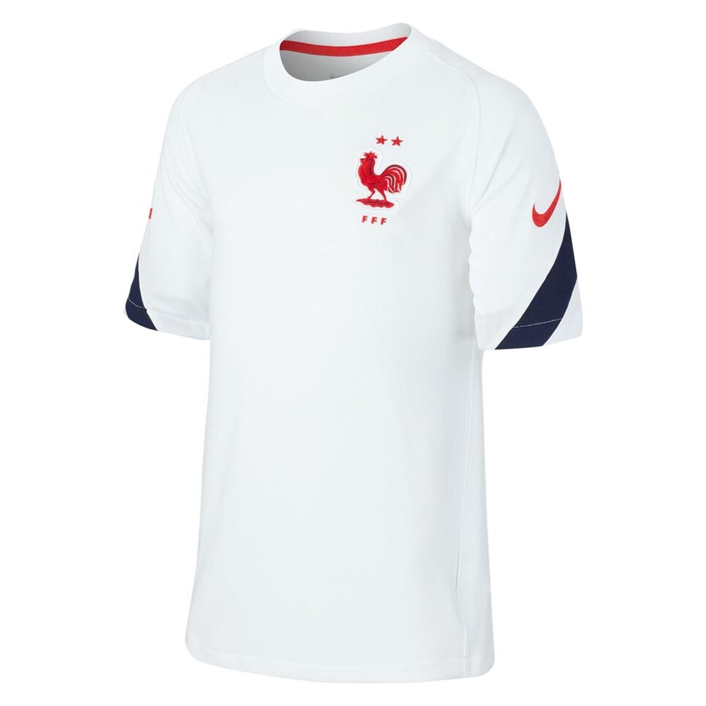France Training Shirt (White) - Uksoccershop