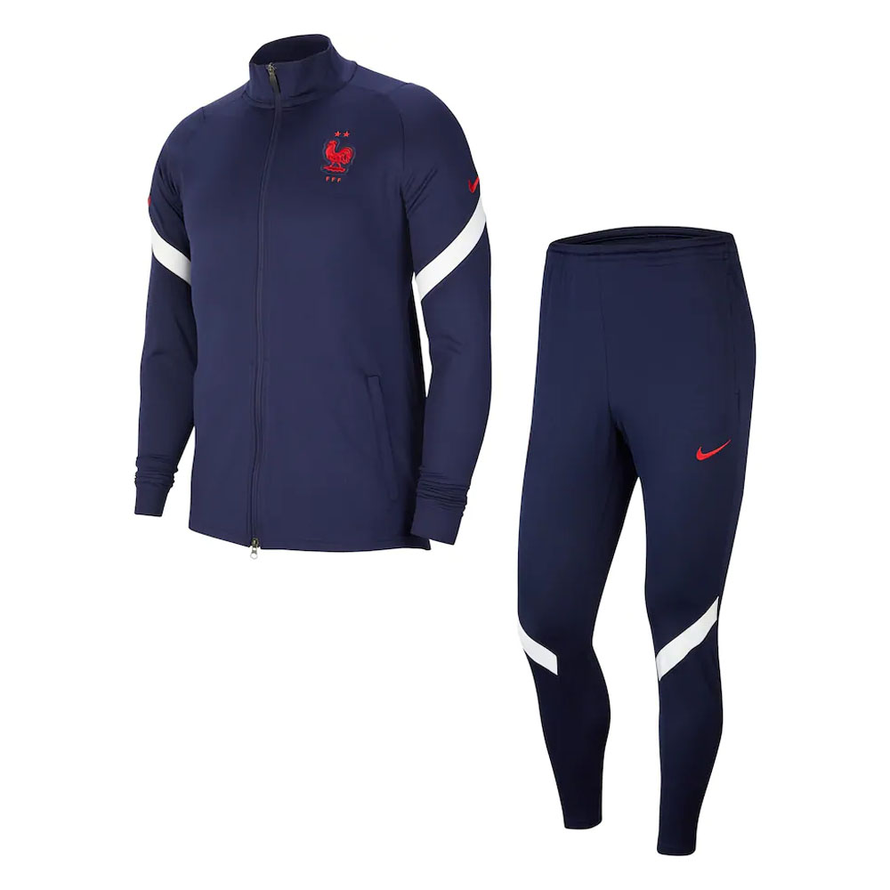 Click to view product details and reviews for 2020 2021 France Nike Dry Strike Tracksuit Navy.