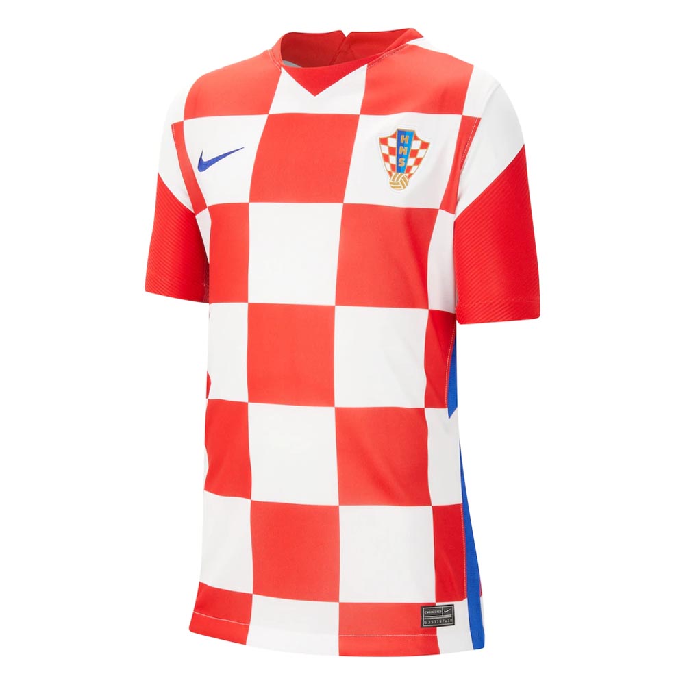 red nike football shirt