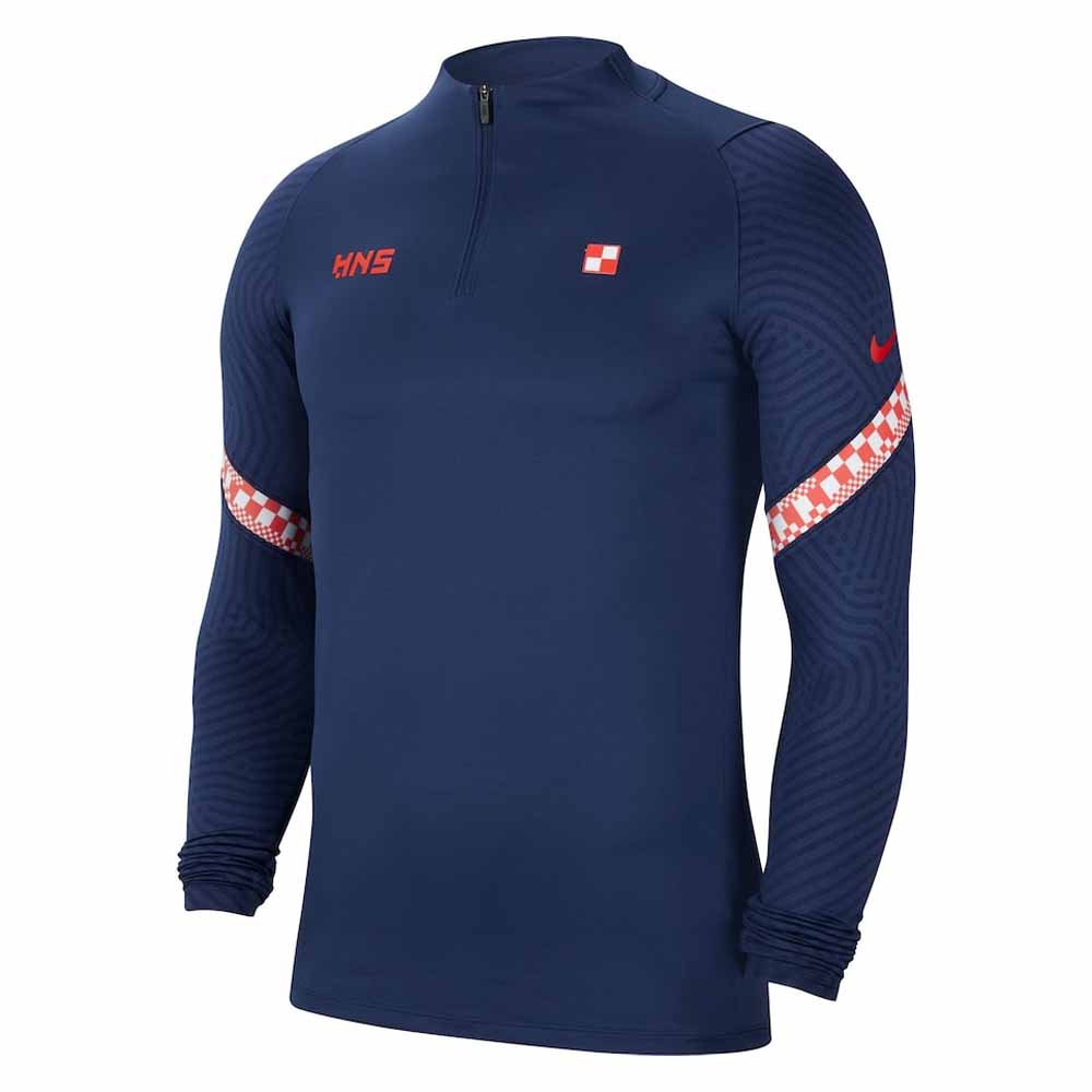 Click to view product details and reviews for 2020 2021 Croatia Nike Drill Training Top Navy.