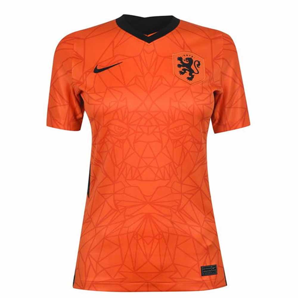 Nike Netherlands 2020-2021 Home Vapor Match Shorts Orange