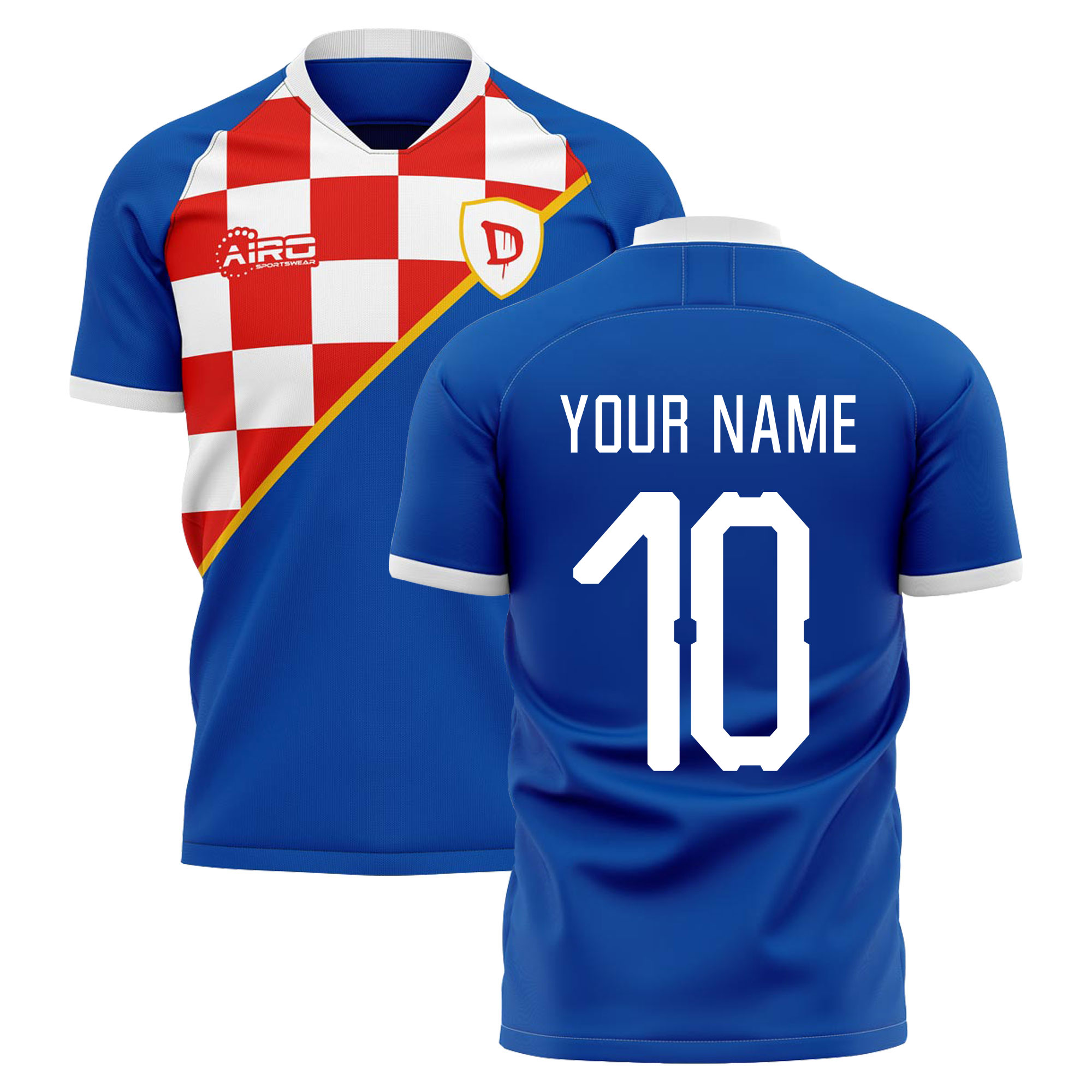 Click to view product details and reviews for 2020 2021 Dinamo Zagreb Home Concept Shirt Your Name.