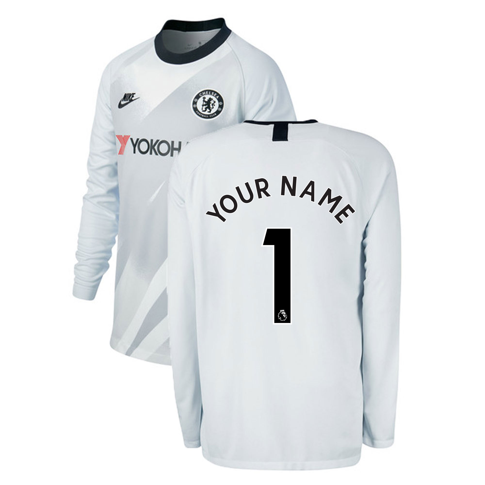 Click to view product details and reviews for 2019 2020 Chelsea Euro Home Nike Goalkeeper Shirt Platinum Kids Your Name.